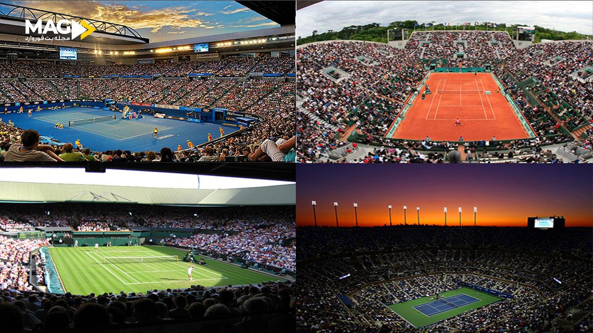 گرند اسلم در تنیس چیست؟ گرند اسلم در تنیس چیست؟