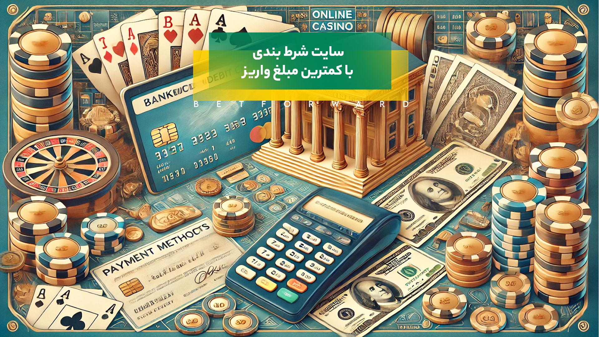 سایت شرط بندی با کمترین مبلغ واریز