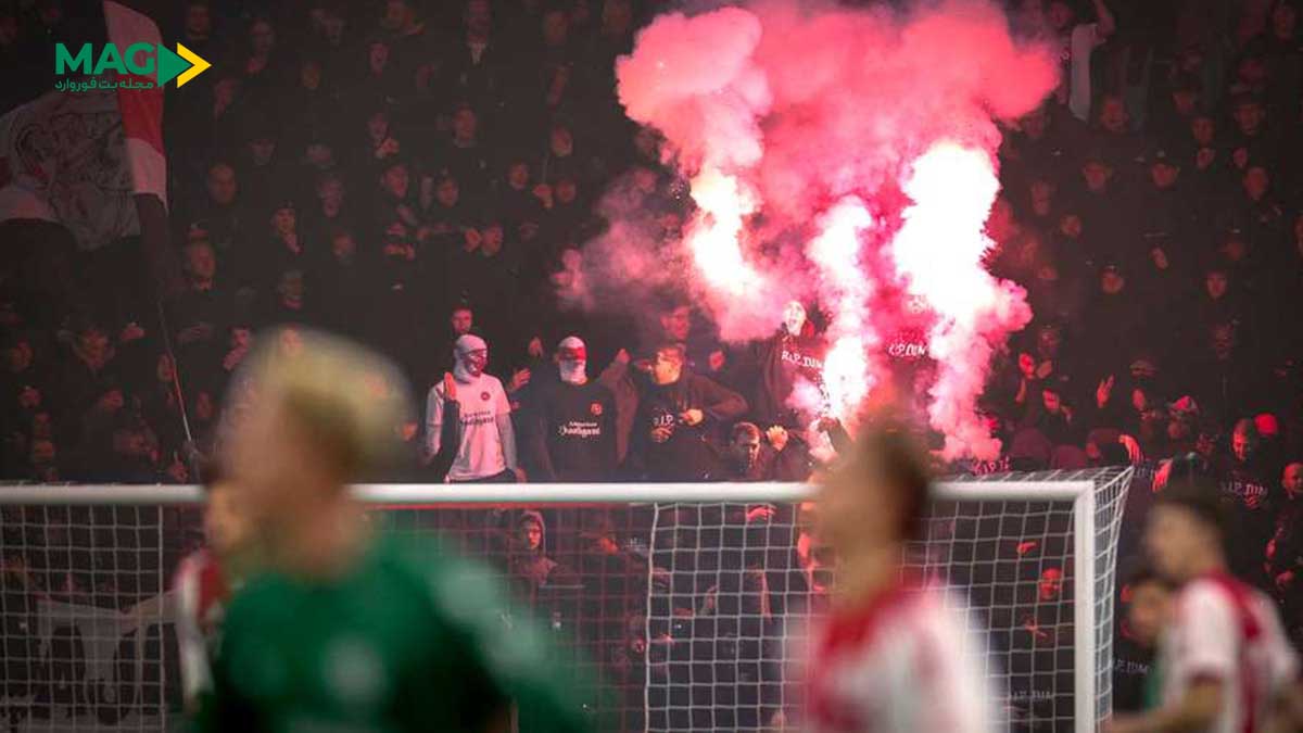 چهارشنبه سوری هلندی چهارشنبه سوری هلندی در ورزشگاه یوهان کرایوف