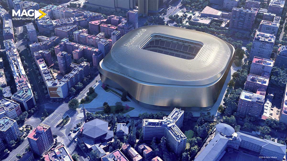 ورزشگاه برنابئو؛ نماد تاریخ و مدرنیته مادرید ورزشگاه برنابئو پس از بازسازی ۲۰۲۰