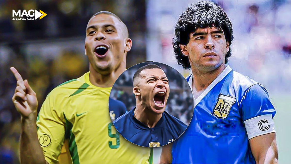 برترین ستاره های تاریخ جام جهانی فوتبال ستاره های تاریخ جام جهانی