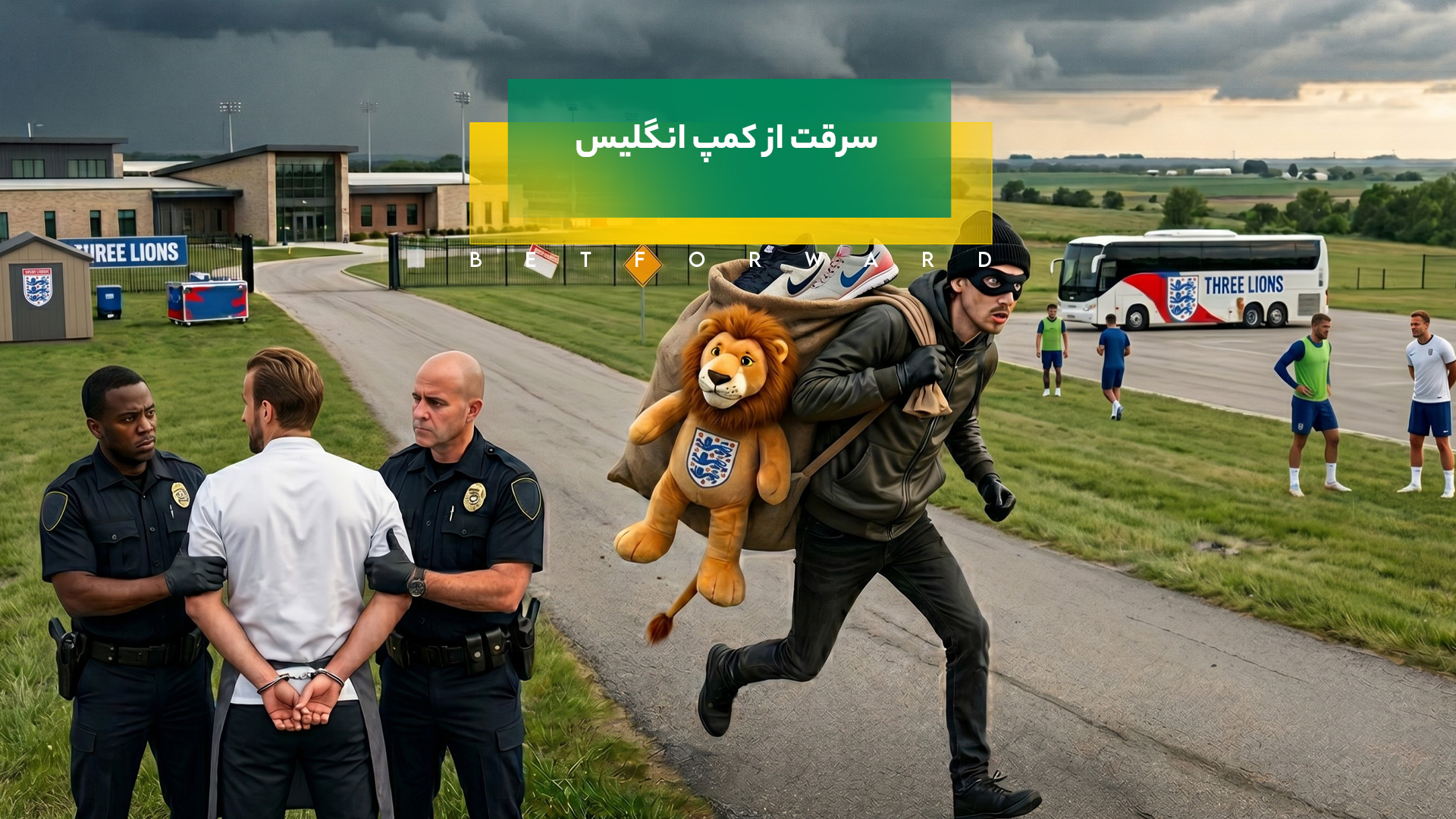 سرقت از کمپ انگلیس
