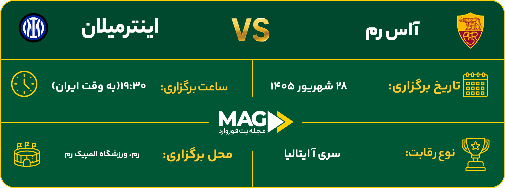 آاس رم – اینترمیلان آاس رم – اینترمیلان