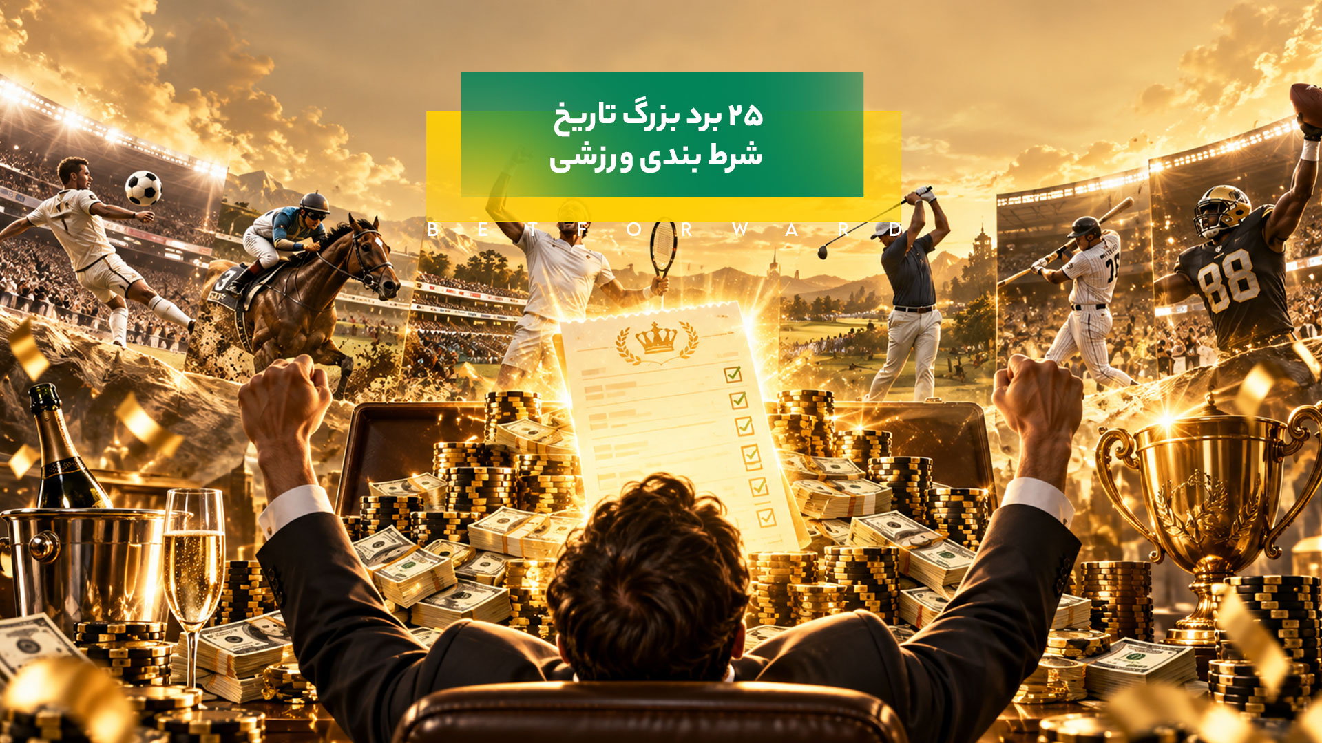 25 برد بزرگ تاریخ شرط بندی ورزشی
