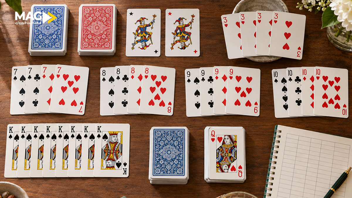 آموزش بازی کاناستا (Canasta) آموزش بازی کاناستا (Canasta)