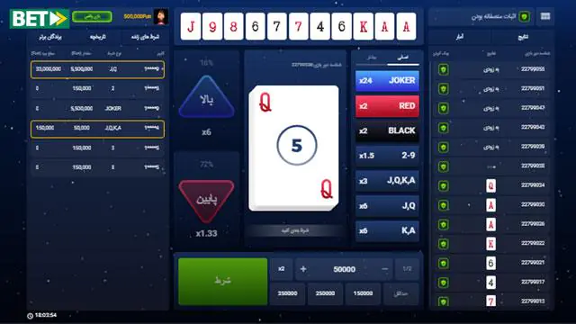 آموزش بازی های لو Hi-Lo + ترفند و قوانین بازی بازی هایلو