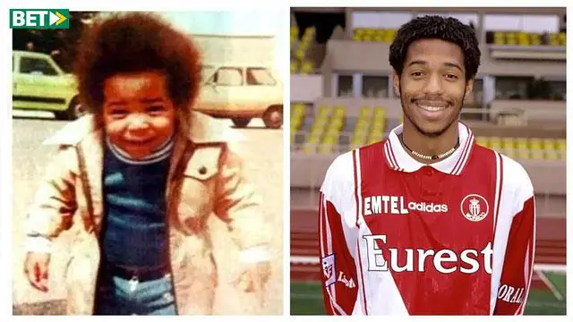 بیوگرافی تیری آنری ، اسطوره فرانسوی دنیای فوتبال کودکی تیری آنری