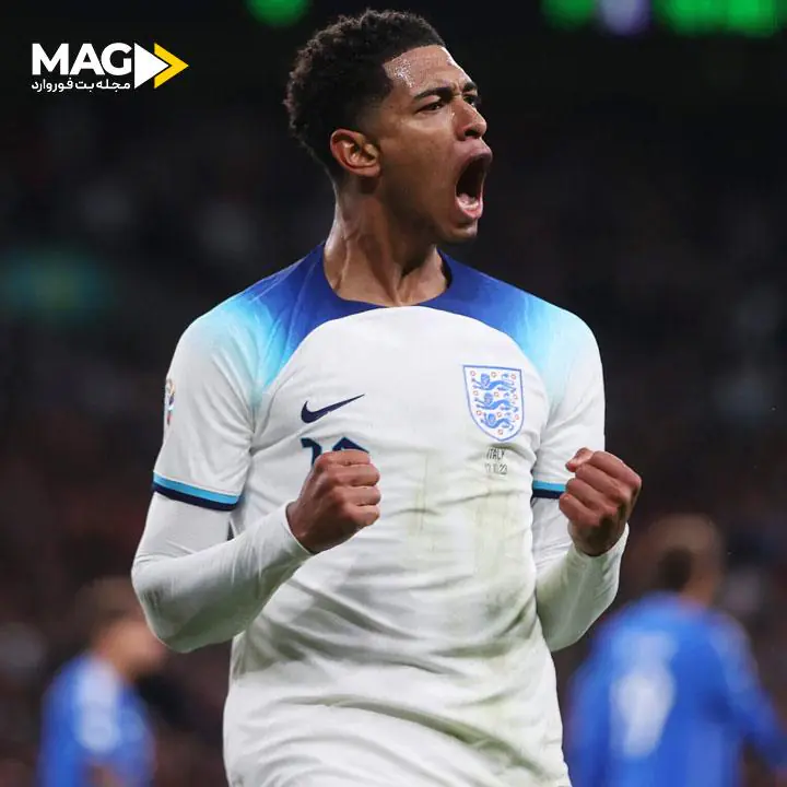 پنج ستاره جوان در یورو 2024 جود بلینگام انگلیس