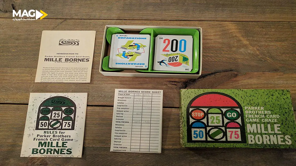 بازی کارتی سنگ هزار مایلی