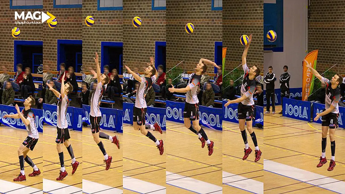 سرویس در والیبال سرویس در والیبال