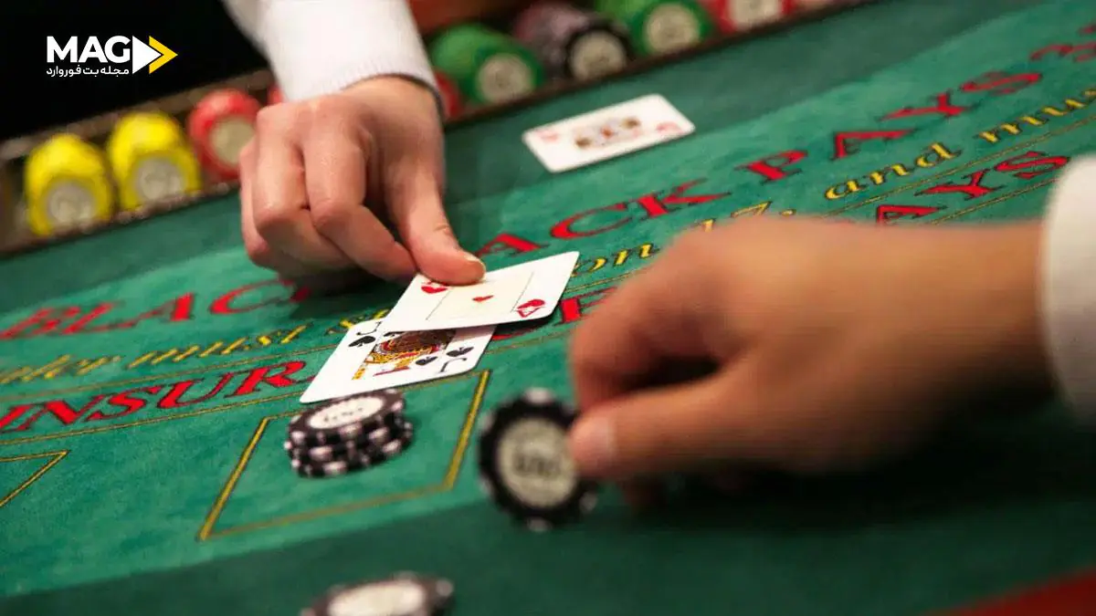 شمارش کارت در بازی بلک جک