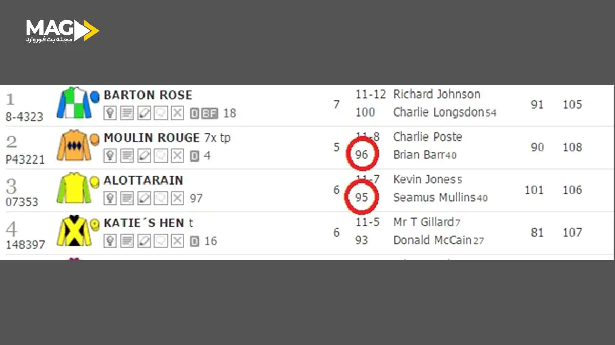سیستم هندیکاپینگ اسب سواری سیستم هندیکاپینگ اسب سواری