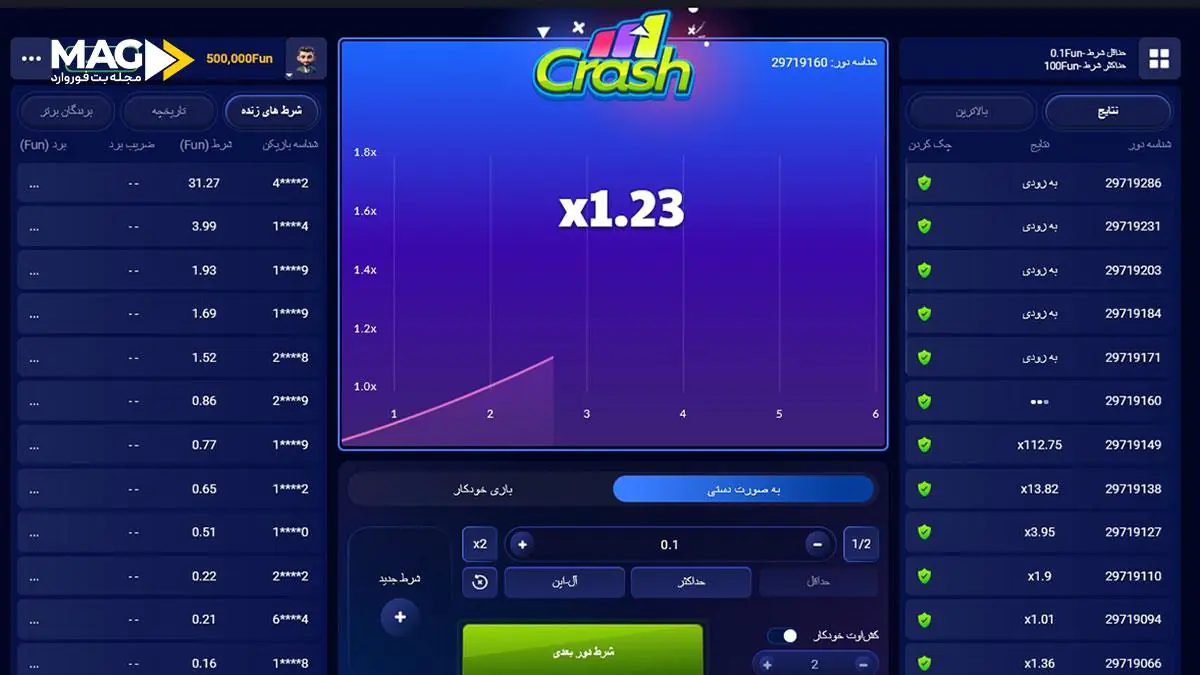 بازی کرش آنلاین بازی کرش آنلاین