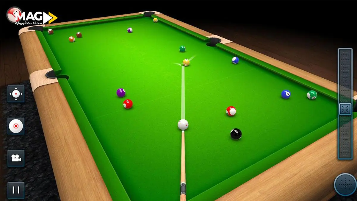 بازی بیلیارد آنلاین بازی بیلیارد آنلاین