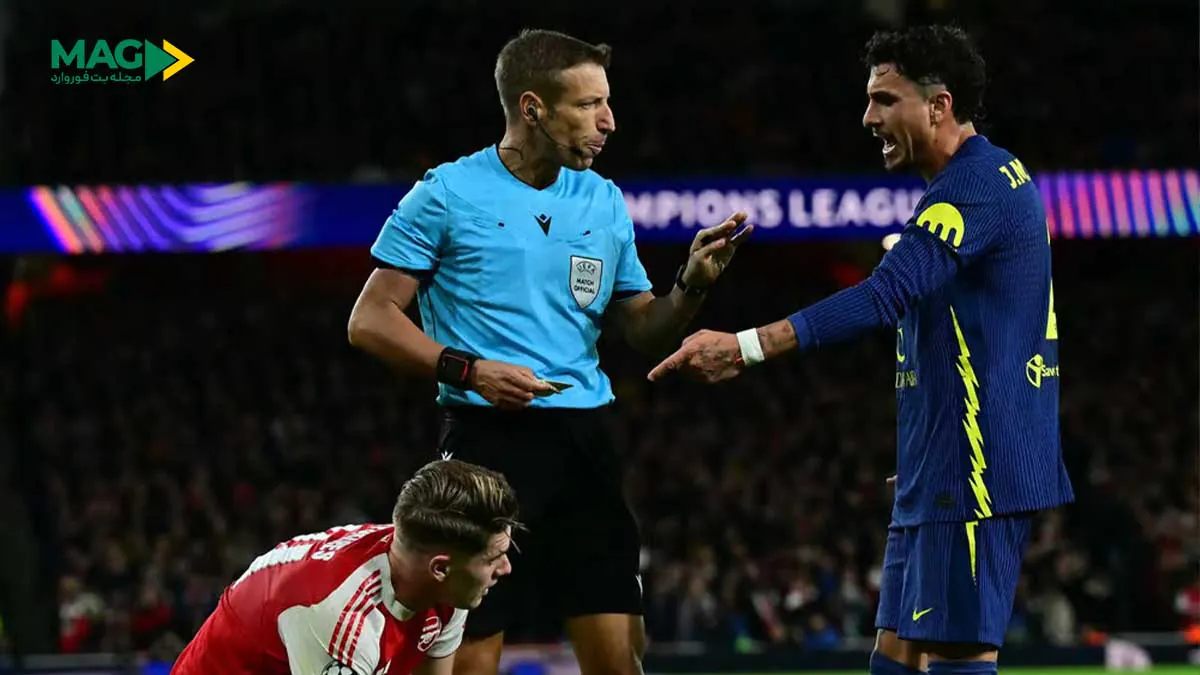 آرسنال و اتلتیکو مادرید؛ چهار گل، یک اعتراف و بهانههای تکراری آرسنال - اتلتیکو مادرید (خیمنز)