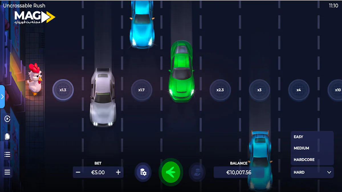 بازی آنکراسبل راش (Uncrossable Rush) بازی آنکراسبل راش (Uncrossable Rush)