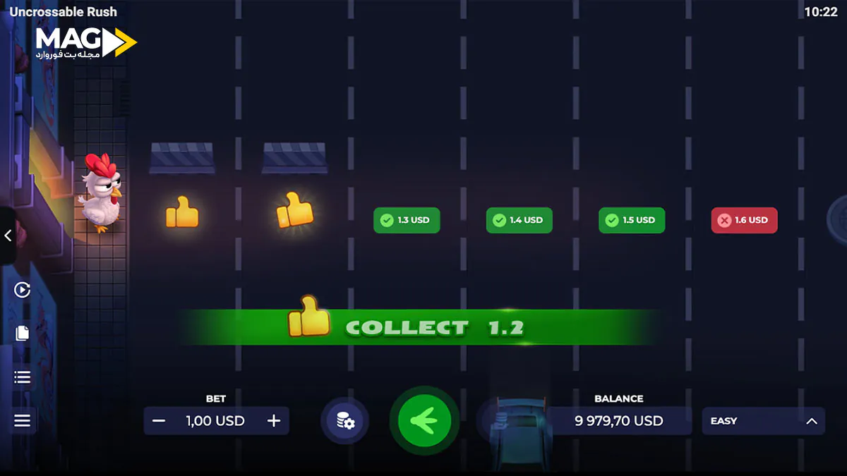 بازی آنکراسبل راش (Uncrossable Rush) بازی آنکراسبل راش (Uncrossable Rush)