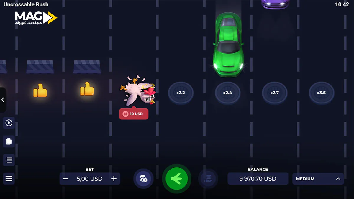 بازی آنکراسبل راش (Uncrossable Rush) بازی آنکراسبل راش (Uncrossable Rush)