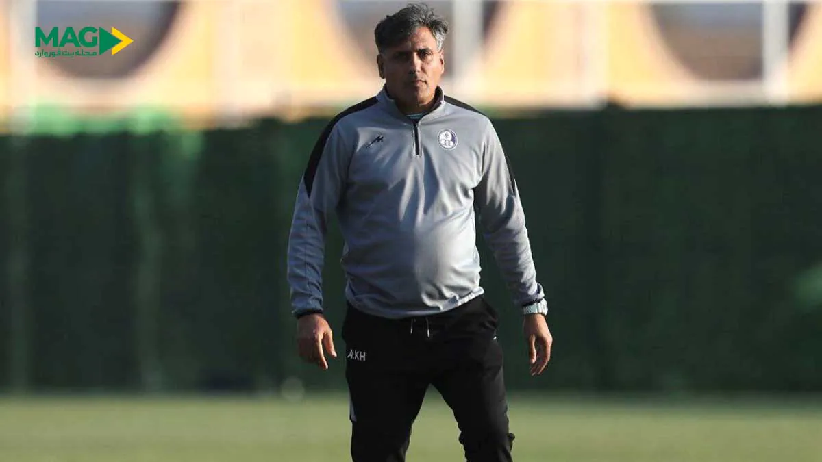 سرمربی استقلال خوزستان و درس اخلاق امیر خلیفه اصل - استقلال خوزستان