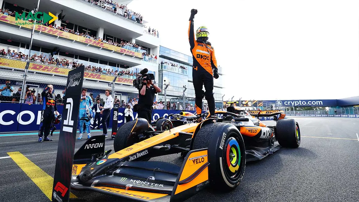 فرمول یک یا فرمول لاییکشی؟ فرمول یک - لندو نوریس