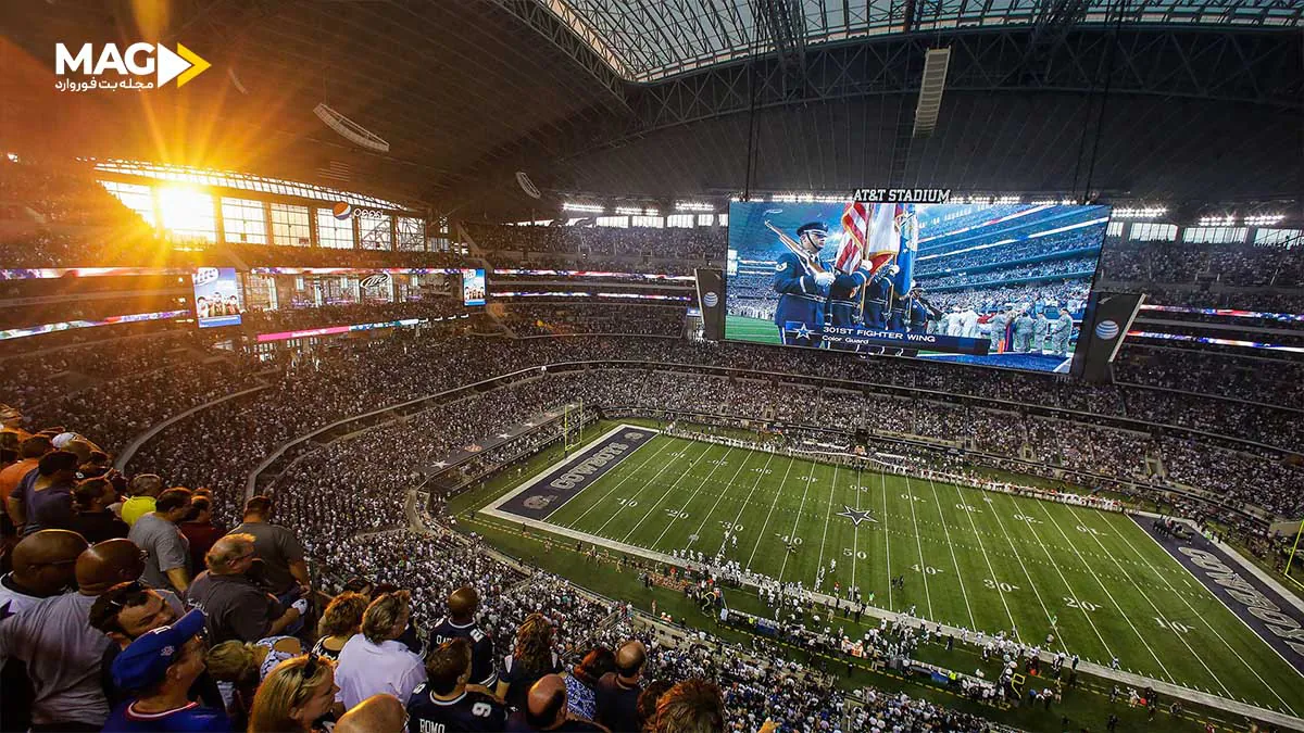 ورزشگاه AT&T آرلینگتون | قلب تپنده جام جهانی ۲۰۲۶ در تگزاس ورزشگاه AT&T آرلینگتون | قلب تپنده جام جهانی ۲۰۲۶ در تگزاس