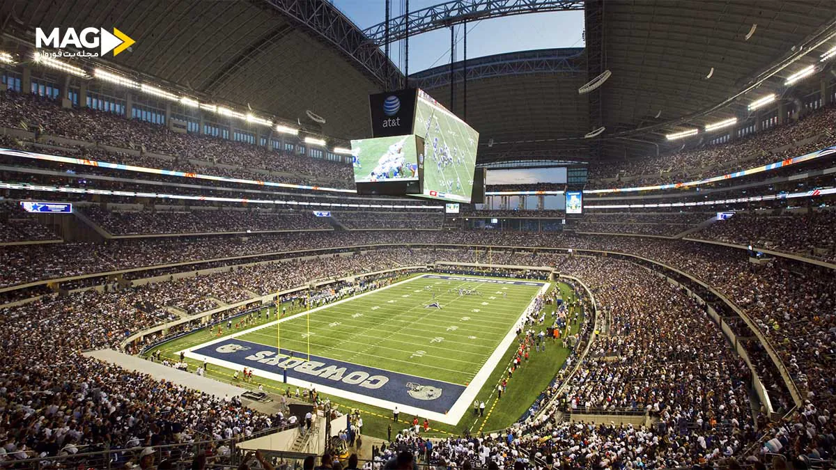 ورزشگاه AT&T آرلینگتون | قلب تپنده جام جهانی ۲۰۲۶ در تگزاس ورزشگاه AT&T