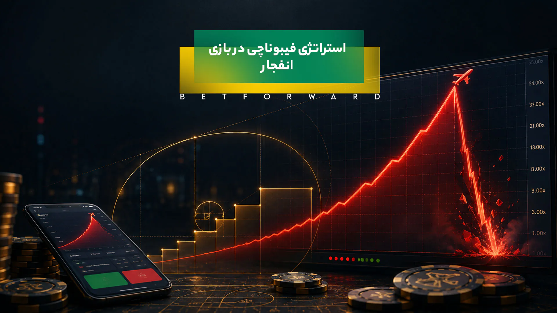 استراتژی فیبوناچی در بازی انفجار