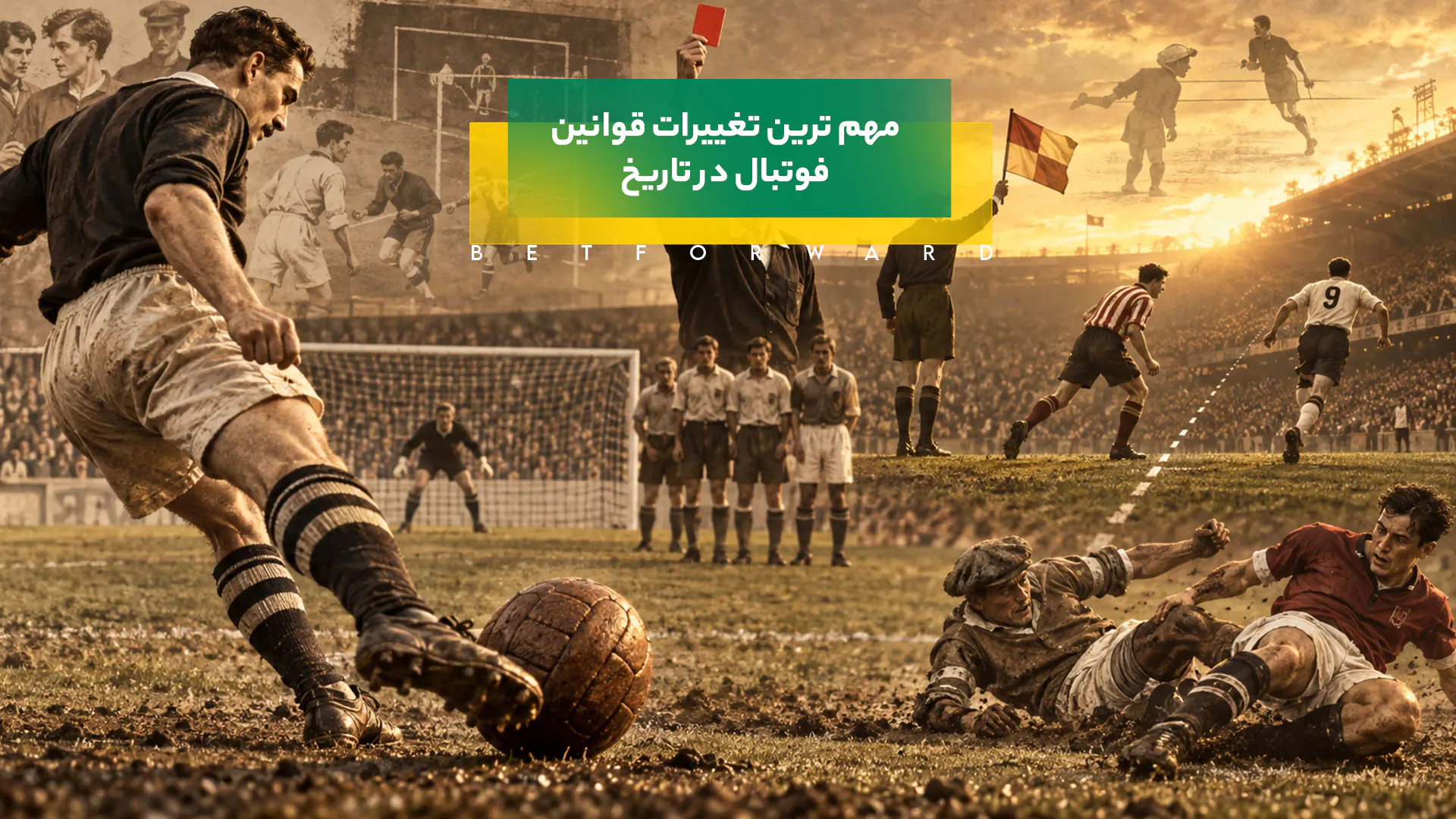 مهم ترین تغییرات قوانین فوتبال در تاریخ