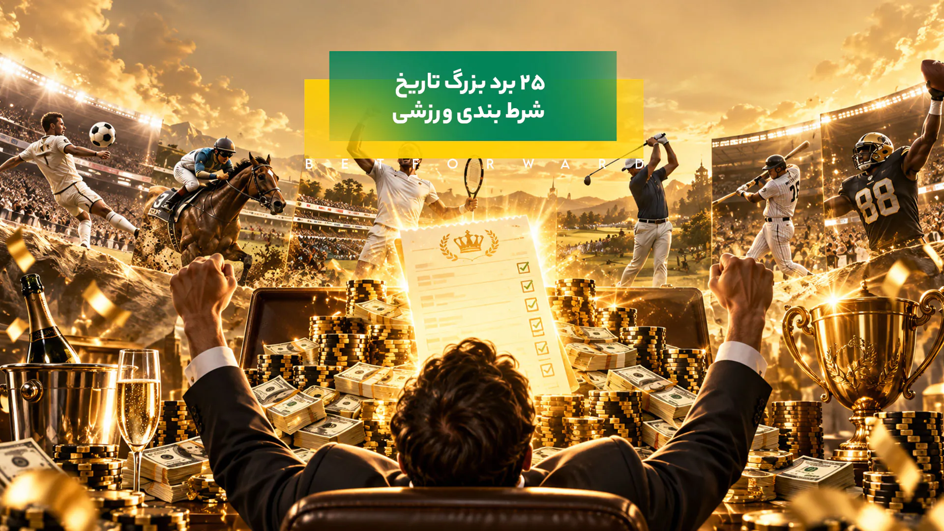 25 برد بزرگ تاریخ شرط بندی ورزشی